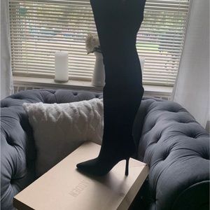 Steve Madden Suede thigh high boots